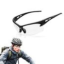 Unisex Cycling Glasses Windproof Clear Sports Glasses UV Protection Eyewear for Men Women Outdoor Driving 123