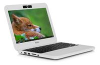 Computadora portátil Haier White Chromebook 11,6" Chrome OS 2 GB RAM 16 GB SSD HDMI cámara web USB 