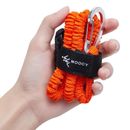 Elastic Kayak Paddle Leash Safety Lanyard With Safety BEST Accessories Hook S7P4