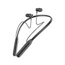 BeLL BLBHS123 Bluetooth Wireless Neckband in Ear Earphone Headset with deep bass, 30H Play Time Stereo Sound with Magnetic Earbuds & Passive Noise Cancellation Neckband