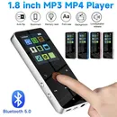 Neuer MP4-Player Bluetooth-kompatibler 5 0 tragbarer MP3-MP4-Player 1 8 Zoll TFT MP3-Player Radio