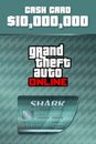 GTA 5 SHARK CARD XBOX SX, XBOX ONE MONEY CASH ONLINE $10,000,000  (NOT CODE)