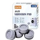 Zerfa® 4 Pices Multi-Purpose Anti Vibration Pads for Washing Machine Pan, Noise Dampening Washing Machine Feet with Tank Tread Grip for Washer and Dryer Protects Laundry Room Floor for Home Appliances