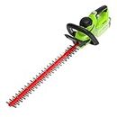 Greenworks G40HT61 Cordless Hedge Trimmer, 61cm Dual Action Blade, Cuts up to 27mm Thick Branches and Stems, 3000spm WITHOUT 40V Battery & Charger, 3 Year Guarantee, Tool only
