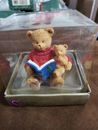 Kohls "Cares for Kids" Collectible Christmas Ornament Bear Dad Reading to Cub 
