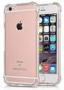 BlazeTech for |[ Apple iPhone 6/6s ] Back Cover Bumper Protective Case for [ Apple iPhone 6/6s ] Silicone Flexible TPU Back Cover Case - Transparent