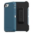 OtterBox iPhone SE 3rd & 2nd Gen, iPhone 8 & iPhone 7 (not Compatible with Plus Sized Models) Defender Series Case - BIG SUR, Rugged & Durable, with Port Protection, Includes Holster Clip Kickstand