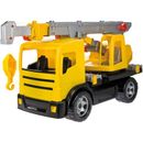Spielzeug-Krankenwagen LENA "Giga Trucks, gelb-schwarz" Spielzeugfahrzeuge gelb Kinder Spielzeugautos