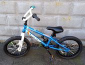 Diamondback Mini Viper 16" BMX Bicycle Blue White Youth Bike DB BMX
