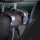 2Pcs Car Interior Seat Back Hooks Holder Hanger Bag Clothes Storage Accessories