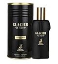 Maison Alhambra Glacier Le Noir for Men Eau de Parfum Spray, 3.4 Ounce