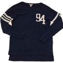 Arizona Cable Knit Navy Womens Sweater Long Sleeve #94 Football Y2K Comfy Cozy 