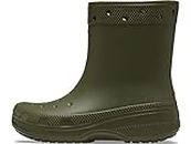 Crocs Unisex Adult Classic Boot, Army Green, US M11/W13