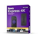 Roku Express 4K | HD/4K/HDR Streaming Media Player, Black