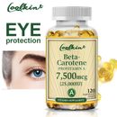 Beta- Carotene 25,000IU Capsules - Eye & Skin Care,Immune Support - Antioxidants