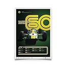 Automobilist | FÓRMULA 1® DECADES - 60 Team Lotus | Edición Limitada | Estándar Tamaño del cartel