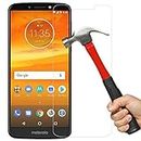 KP TECHNOLOGY Motorola Moto E5 Play Premium Quality Genuine Tempered Glass Explosion & Shatter Proof Screen Protector Guard Cover For Motorola E5 Play (Moto E5 Play, Tempered Glass)