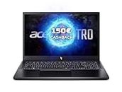Acer Nitro V 15 (ANV15-51-560K) Gaming Laptop | 15.6 Inch FHD 144Hz Display | Intel Core i5-13420H | 16 GB RAM | 512 GB SSD | NVIDIA GeForce RTX 4050 | Windows 11 | QWERTZ Keyboard | Black