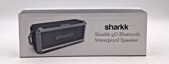 SHARKK 2O Waterproof Bluetooth Wireless Speaker Gray New Sealed in Box