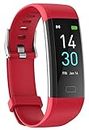 IP68 Fitness Tracker Blood Pressure Heat Rate Monitor Smart Watch Blood Oxygen Sleep Monitor Activity Tracker Pedometer Watch for Women Men Kids