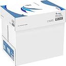 indigo® Eco 70/75 GSM A4 White Printer Copier Paper 5 Reams of 500 Multifunction Laser Inkjet Paper (1 Box, 5 Reams)