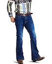 Mens Bell Bottom Jeans 70s Outfits for Men,Mens Bell Bottoms Disco Pants Flared Jeans