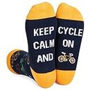 Zmart Funny Mountain Bike Rider Biker Cyclist Gifts For Men Women Teen, Riding Cycling Bicycling Biking Bicycle Socks Stocking Stuffer Stocking Stuffers