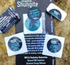 Juego de regalo Shungite: pegatinas de protección, parches de puesta a tierra, jabón + cuidado corporal C60
