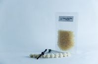 Log dowel inoculation kit for mushroom growing-drill bit wax dauber & bees wax