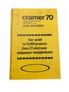 Guía Cramer 70 para fabricantes de componentes electrónicos - libro vintage de los años 70