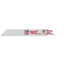 MILWAUKEE TOOL 48-00-8184 6 in 18 TPI SAWZALL Blades, 25 Pack