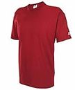Russell Athletic mensCotton T-Shirts Short Sleeve T-Shirt - red - XXL