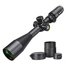 WestHunter Optics WHI 6-24X50 SFIR FFP Scope, First Focal Plane Red Green Illuminated Etched Glass Reticle, 30mm Tube Tactical Precision 1/10 MIL Scopes | Only Optics & Basic Accessories