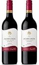 Jacob’s Creek UNVINED Shiraz Non Alcoholic Red Grape Still Wine 750ml (Pack of 2 Bottles)