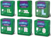 Pañales FitRight Ultra para adultos, calzoncillos para incontinencia con pestañas, pesados 20 - 80 quilates ✅