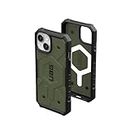 Urban Armor Gear TPU+PC Uag Iphone 15 Case, Pathfinder Mag-Safe Compatible, Slim Fit Rugged Protective Case/Cover Designed For Iphone 15 (6.1-Inch) (2023) (Military Drop Tested) - Olive Drab, Olive
