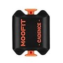 moofit Cadence Sensor Bluetooth/ANT+ IP67 Waterproof Wireless RPM Cycling Spin Bike Cadence Sensor for Wahoo/Zwift/OpenRider/Endomondo/TacX/TrainerRoad (MooFit app Unavailable)