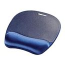 Fellowes Memory Foam Mouse Mat with Wrist Support - Ergonomic Mouse Pad for Computer Laptop - Sapphire