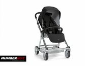 Mamas & Papas Chrome & Black Urbo Stroller Baby Carriage 1st Edition 2009 Model