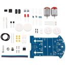 Practice Soldering Learning Electronics Smart Car Soldering Project DIY Kits △|