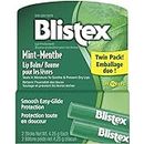 Blistex Mint Lip Balm Twin Pack 2 count