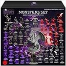 Wildspire Fantasy Minatures w/ Huge Dragon for DND Miniatures Monsters DND Accessories 28mm Bulk Dungeons and Dragons Miniatures D&D Miniatures & DND Minis Tabletop Miniatures Figurines DND Figures
