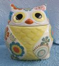 Pier 1 Imports Hand Painted Owl Cookie Jar Pier One Flowers