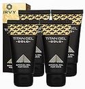 IRVY Gel Gold for Men Cream Massage Gel (Pack of 4)