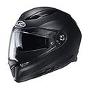 HJC Helmets F70 Helmet, Hombre, Negro, XL