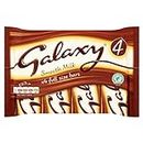 Galaxy Smooth Milk Chocolate 42g (Pack of 4)