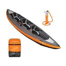 DEMO Decathlon Itiwit Inflatable Recreational Touring Kayak Orange 2 or 3 Person 4520750