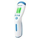 Berrcom Non-Contact Forehead Thermometer for Adults and Kids Digital Infrared Thermometer with Fever Alarm LCD Display Ideal for Whole Family & Babies