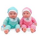 JC Toys- Lots to Cuddle Babies Atributo no aplicable al Producto Bebe Gemelos, Color caucasico (35040)