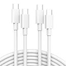 2 Pack 6.6FT USB C to C Cable for iPad Pro 12.9 11 inch, Air 5 4, Mini 6, iPad 10th MacBook Air MacBook Pro Charger, iPhone 15 Pro Max, Google Pixel 7 Pro, Samsung, Type C Fast Charging Cord, 60W